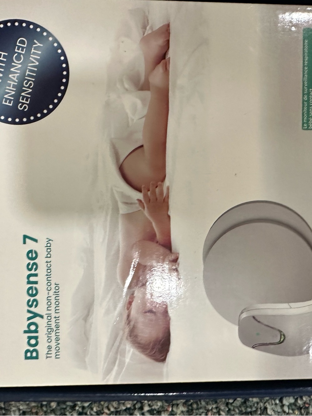 Babysense 7 Baby Movement Monitor - White
